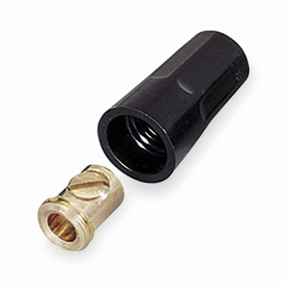Ideal Mechanical Lug, Black, 600 V, 100 PK 30-211