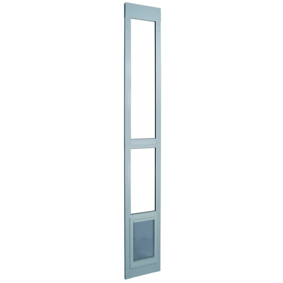 Ideal Pet Adjustable Aluminum Patio Pet Door for Homes with Security Lock, Medium