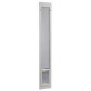 Ideal Pet Glass Pet Door, Aluminum, 77.6 in. H X 11.5 in. W