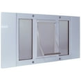 thumbnail image 1 of Ideal Pet Products Aluminum Sash Pet Door Medium White 1.75" x 23" x 17.88", 1 of 3