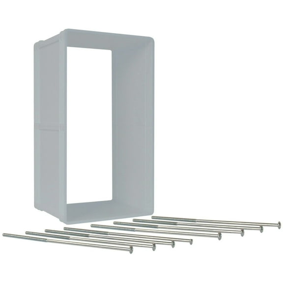 Ideal Pet Products Ruff-Weather Wall Kit Super Large Gray 1.25" x 7.625" x 15.37"