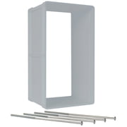 Ideal Pet Ruff-Weather Wall Kit for Pet Doors with Designer Series, Small