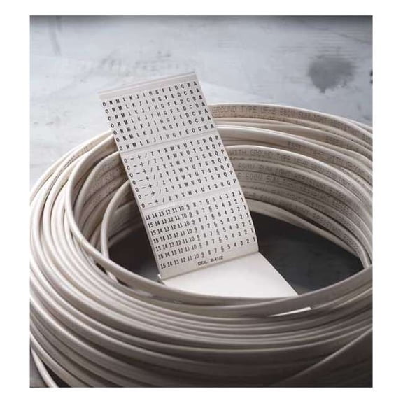 Wire Marker Book, Preprintd, Self-Adhesive 44-101