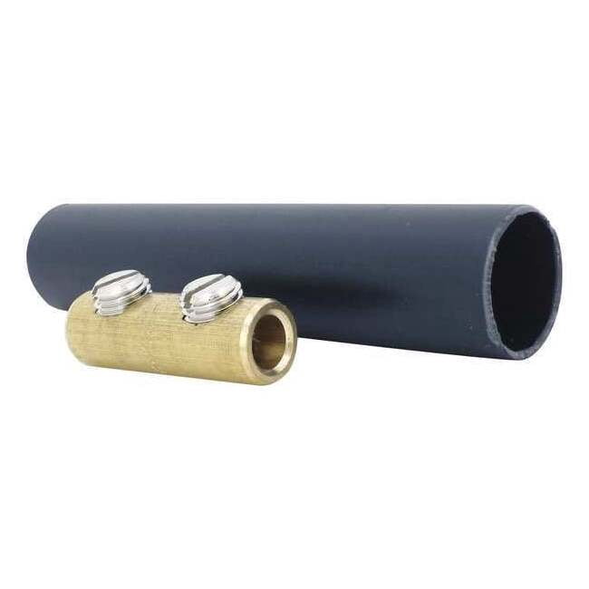 Ideal Butt Splice Wire Connector Kit 46-405 - 8 AWG, 600 V, Heat Shrink, Black