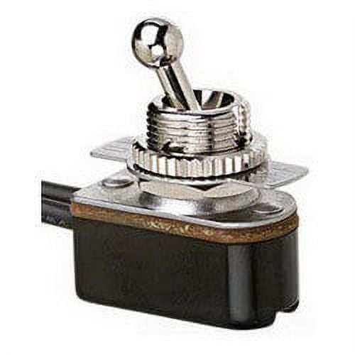 Ideal Toggle Switch - Short BALL - SPST - On-Off - Wire Leads (774002)
