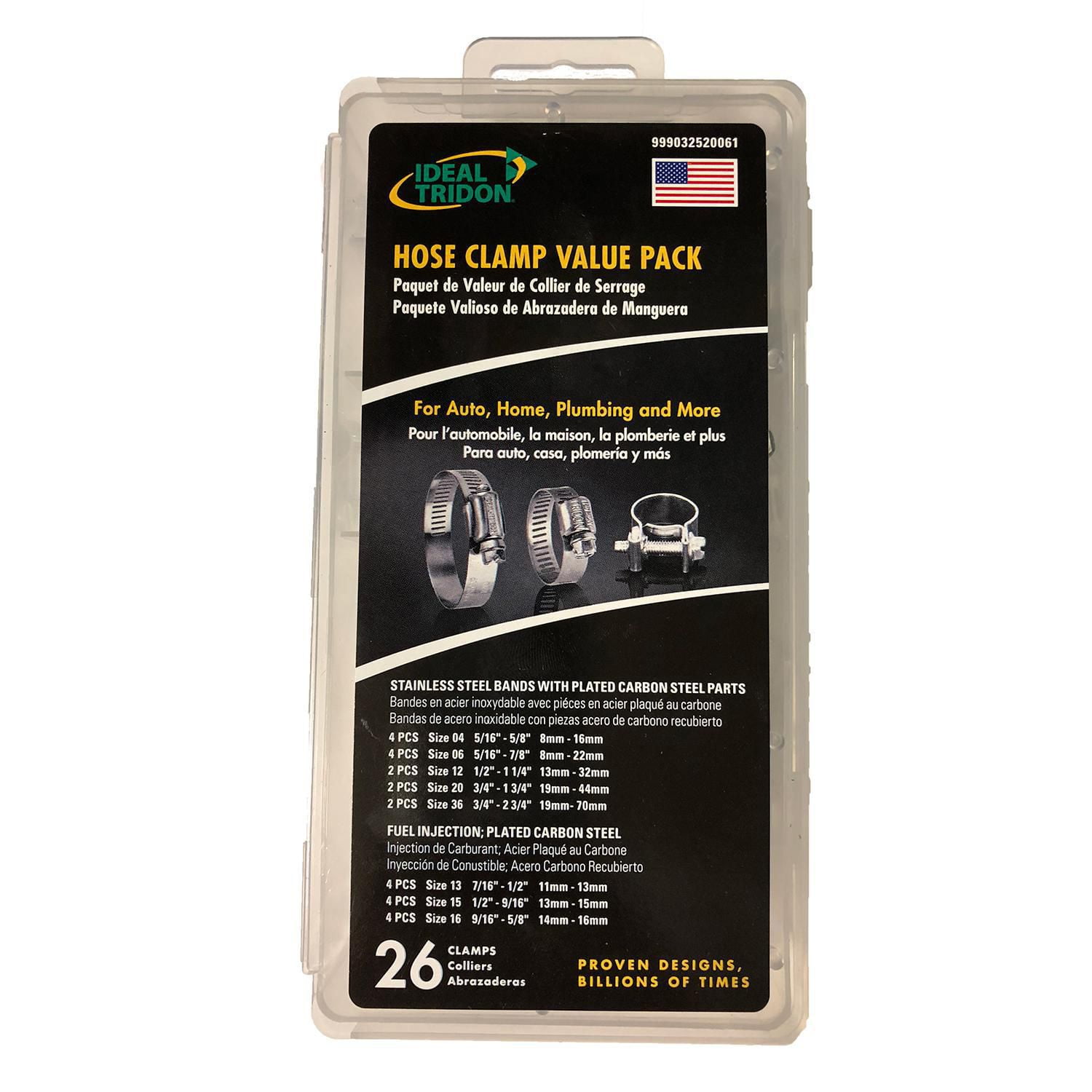 Ideal Tridon 26 Piece Hose Clamp Assortment