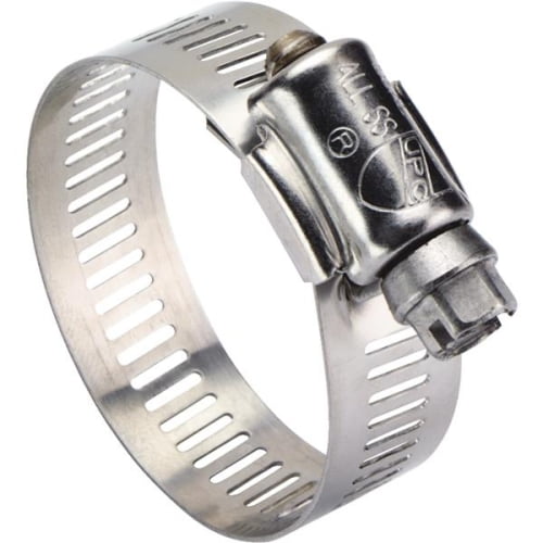 Ideal 4-1/2 In. - 6-1/2 In. All Stainless Steel Marine-Grade Hose Clamp - Pack 10