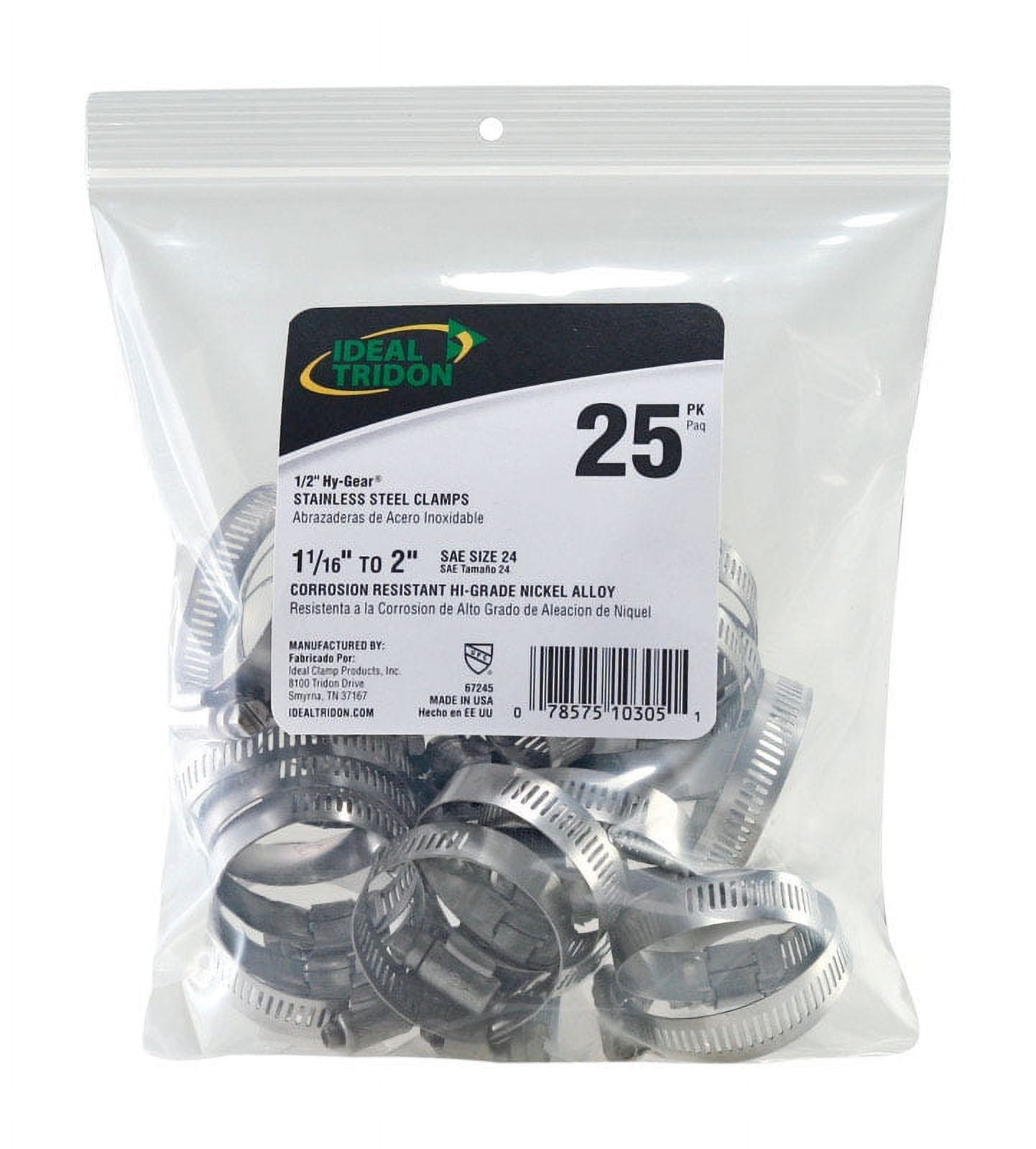 IdealTridon HyGear 676 Series 6724550 Specialty Worm Gear Hose Clamp