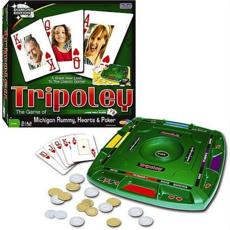 Ideal Tripoley Diamond Edition Card Game