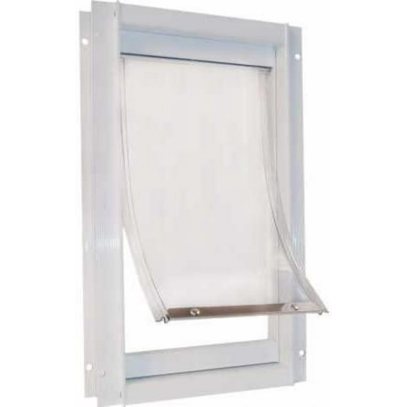 Ideal Vinyl Dog Door Replacement Flap, Clear, Medium, 0.10"L x 7"W x 11.25"H
