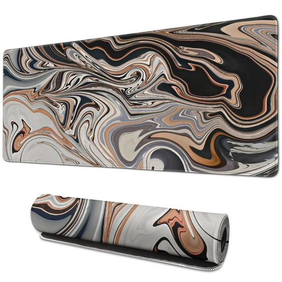 Ideal for Gaming and Work: Large 31.5 x 11.8 Mouse Pad, Non-Slip Rubber Base, Extended Desk Mat for Your Home Office.