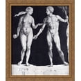thumbnail image 1 of Idealistic Male And Female Figures 28x32 Large Gold Ornate Wood Framed Canvas Art by Albrecht Durer, 1 of 2