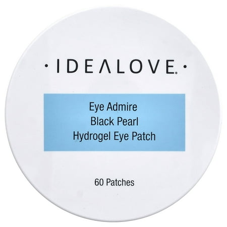 Idealove Eye Admire Black Pearl Hydrogel Eye Patch, 60 Patches