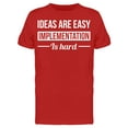 thumbnail image 1 of Ideas: Easy Implementation: Hard T-Shirt Men -Image by Shutterstock, Male x-Large, 1 of 2