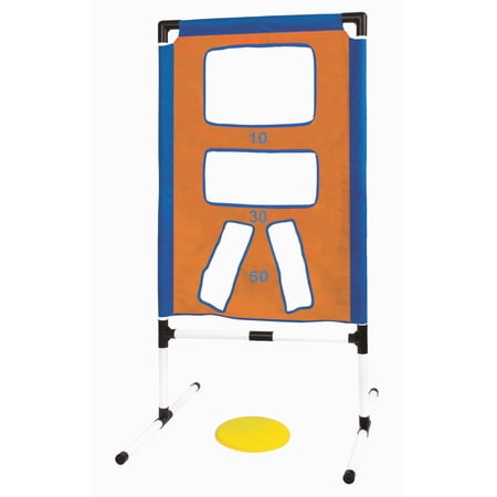 Ideas In Life Outdoor Backyard Disc Toss Target Lawn Game - Flying Disc Throwing Game