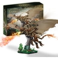 thumbnail image 1 of Ideas Magic Wiki Fire Dragon Harry Building Set，Compatible with Lego Adults Collectible MOC Potter Dragon Model STEM Toy for Fans Home Decor, 1 of 8