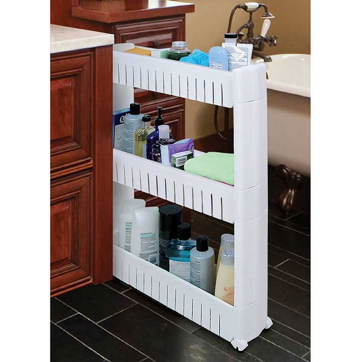 Ideaworks JB6032 Slide Out 3 Tier Shelf Unit