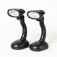 thumbnail image 1 of Ideaworks Matte Black LED Desk Lamp, Set of 2, 1 of 1