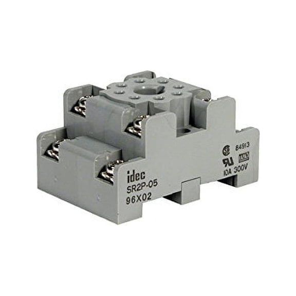 Idec, SR2P-05, Socket DIN Mount Screw Type - SR2P-05