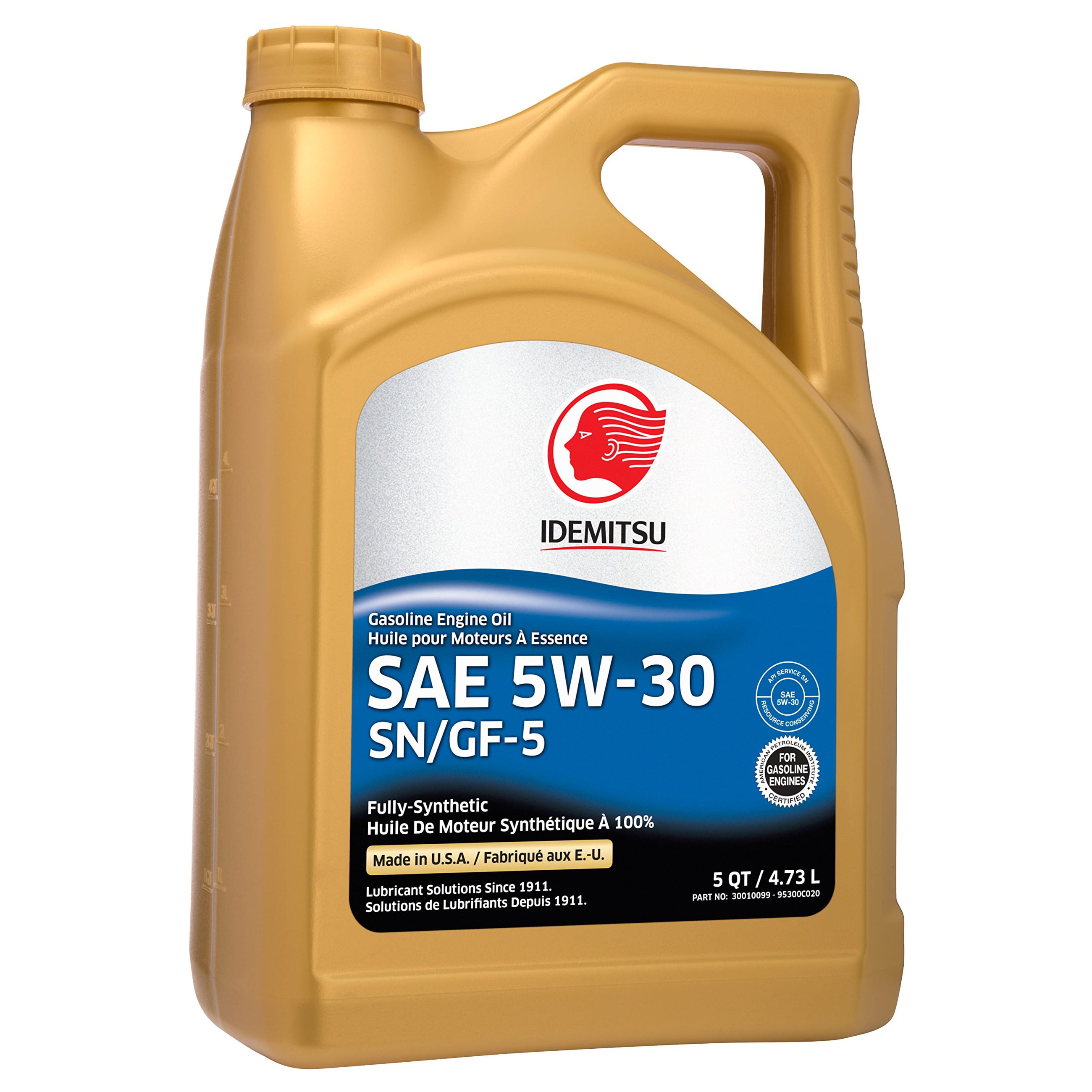 Idemitsu Full Synthetic Engine Oil SAE 5W-30 30010099-95300C020