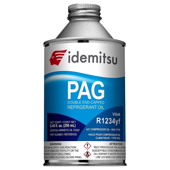 Idemitsu 32450017-70200C020 PAG A/C Compressor Hermetic Oil 1234yf - 8 oz 1 Pack