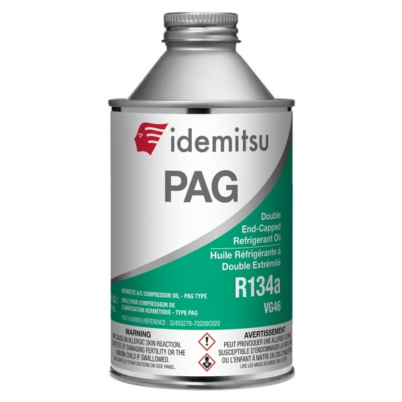 Idemitsu 32450279-70200C020 Pag a/C Compressor Hermetic Oil 134a-8 Oz for MVAC