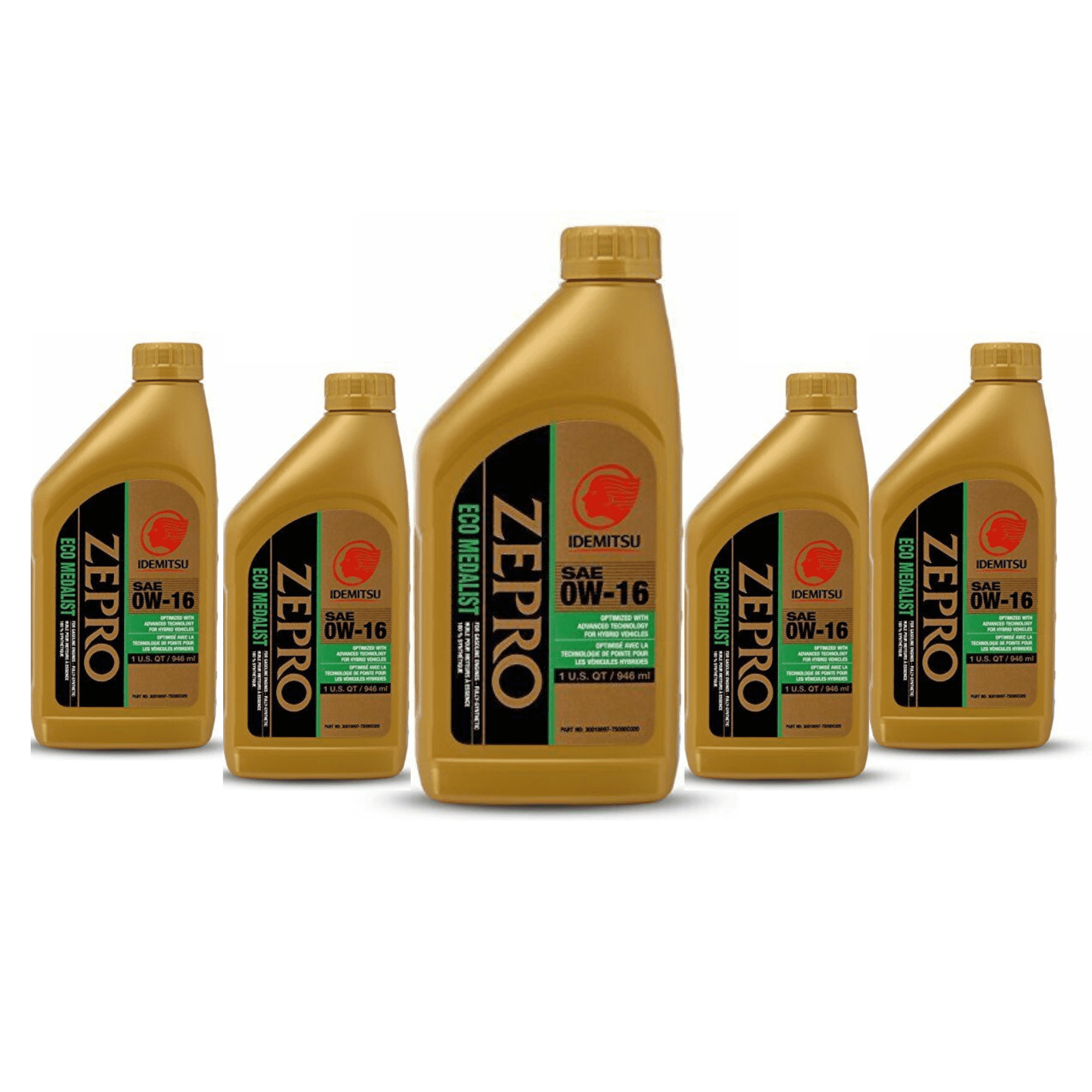Idemitsu ZEPRO 30010097-75000C020 Eco Medalist 0W-16 Engine Oil Pack of ...