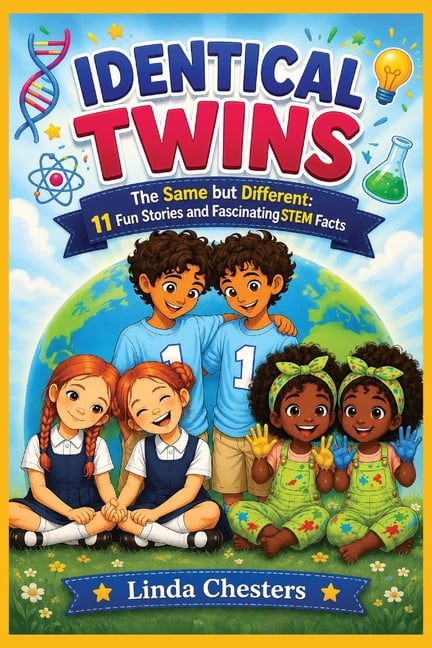 The Stem Series for Early Learners Identical Twins: The Same but Different - 11 Fun Stories and Fascinating STEM Facts, (Paperback)