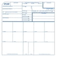 thumbnail image 1 of Identicator Applicant Fingerprint Cards, Pack of 250, FBI Standard Form No. FD-258, 1 of 2