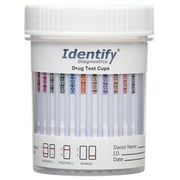 Identify Diagnostics 12 Panel Drug Test Cup - 5 Pack - CLIA Waived Instant Urine Drug Test Kit