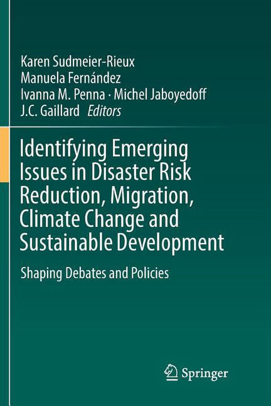 Identifying Emerging Issues in Disaster Risk Reduction, Migration