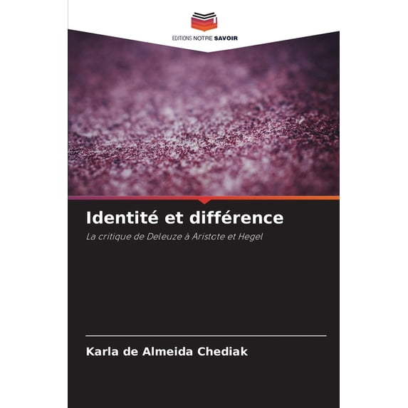 Identité et différence, (Paperback)