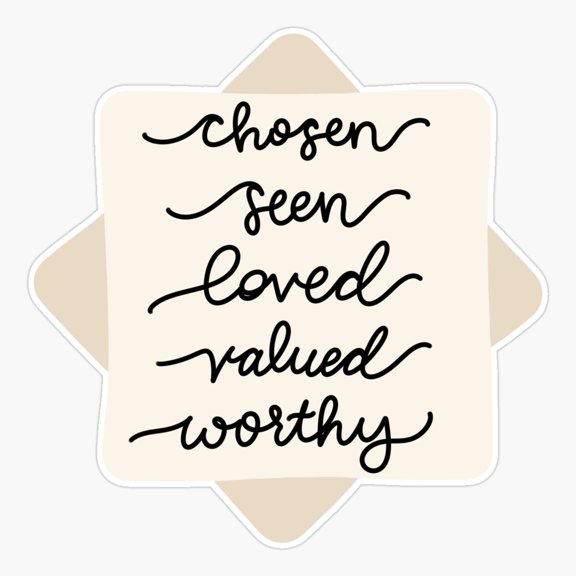 Identity Diamond Sticker