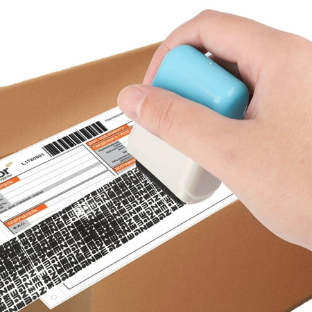 Identity Protection Roller Stamper, EEEkit 1Pc Anti-Theft ID Roller Guard Stamps Fit for Privacy Confidential, ID Blockout