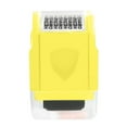 thumbnail image 1 of Identity Protection Roller Stamps, Durable Compact Anti Theft ID Roller Guard Stamp Ink Roller for Privacy Protection, ID Blockout and Mail Address Blocker, 1Pc, Multicolor(Yellow,2.4x1.5"), 1 of 6