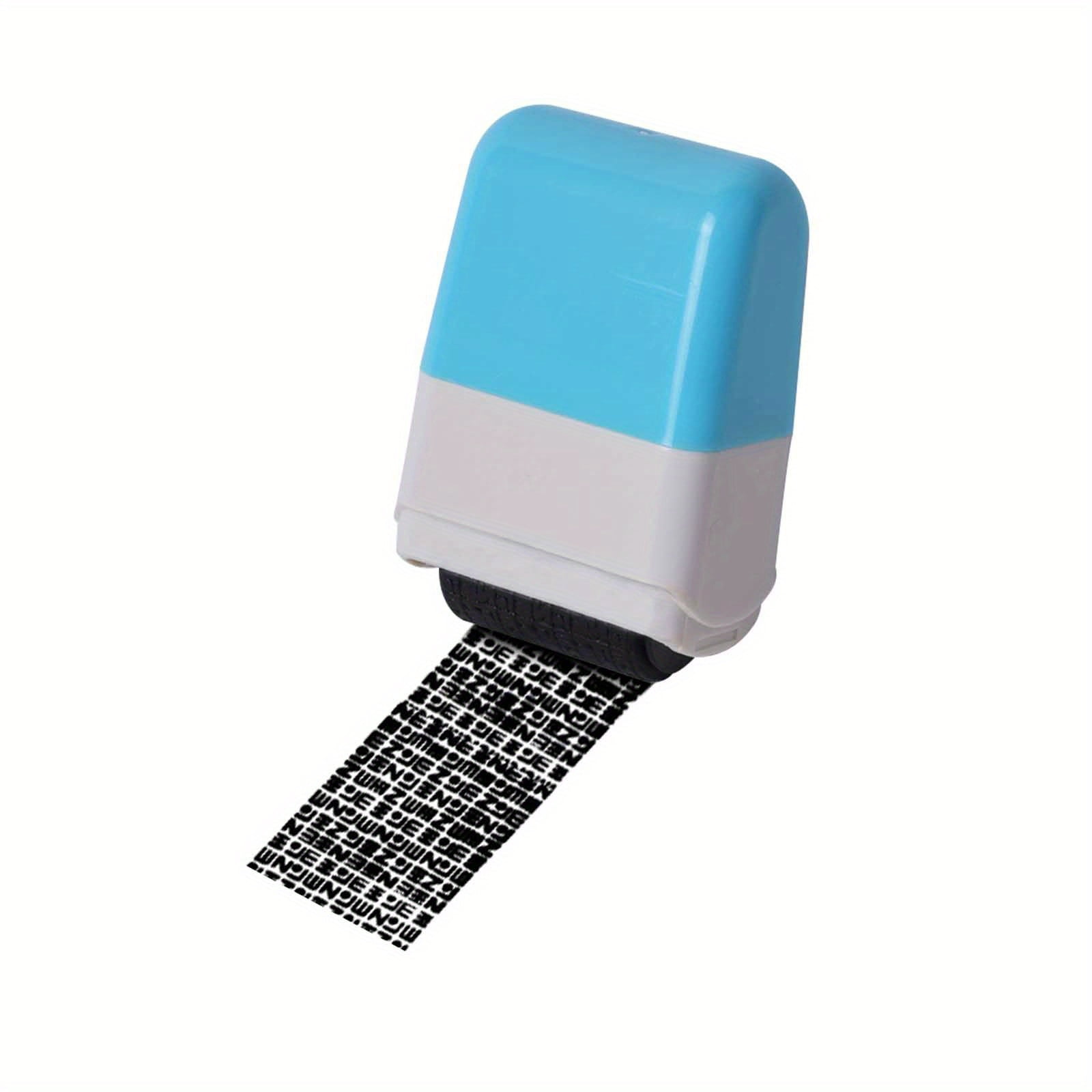 Identity Theft Protection Roller Stamp,Confidential Roller Stamp for Identity Protection