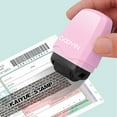 thumbnail image 1 of Identity Theft Protection Roller Stamp, Protect Your ID Theft Protection Roller Stamp, Wide Roller Stamp for Mail Address ID Blackout, 1 of 9