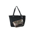 thumbnail image 1 of Ideology Black Multi Perforated Tote With Pouch OS, 1 of 3