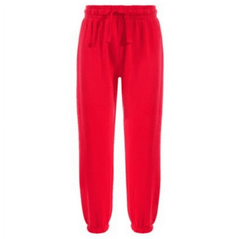 Red sweatpants walmart sale
