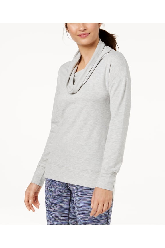 Cowl Neck Top Whisper Heather L
