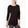 thumbnail image 1 of Ideology Lace Up Detail Top Noir L, 1 of 1