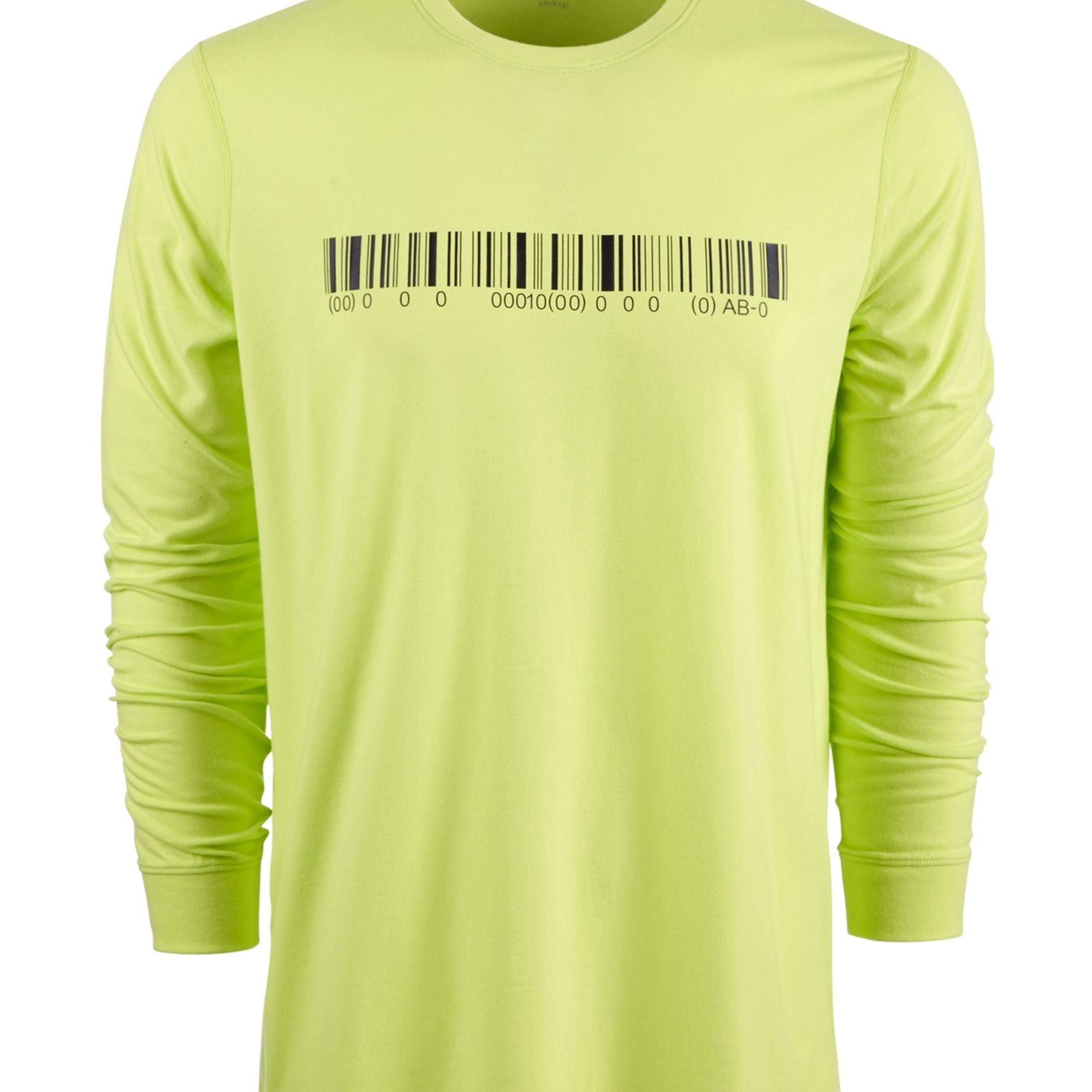 Ideology Mens Barcode Graphic T-Shirt, Yellow, Medium - Walmart.com