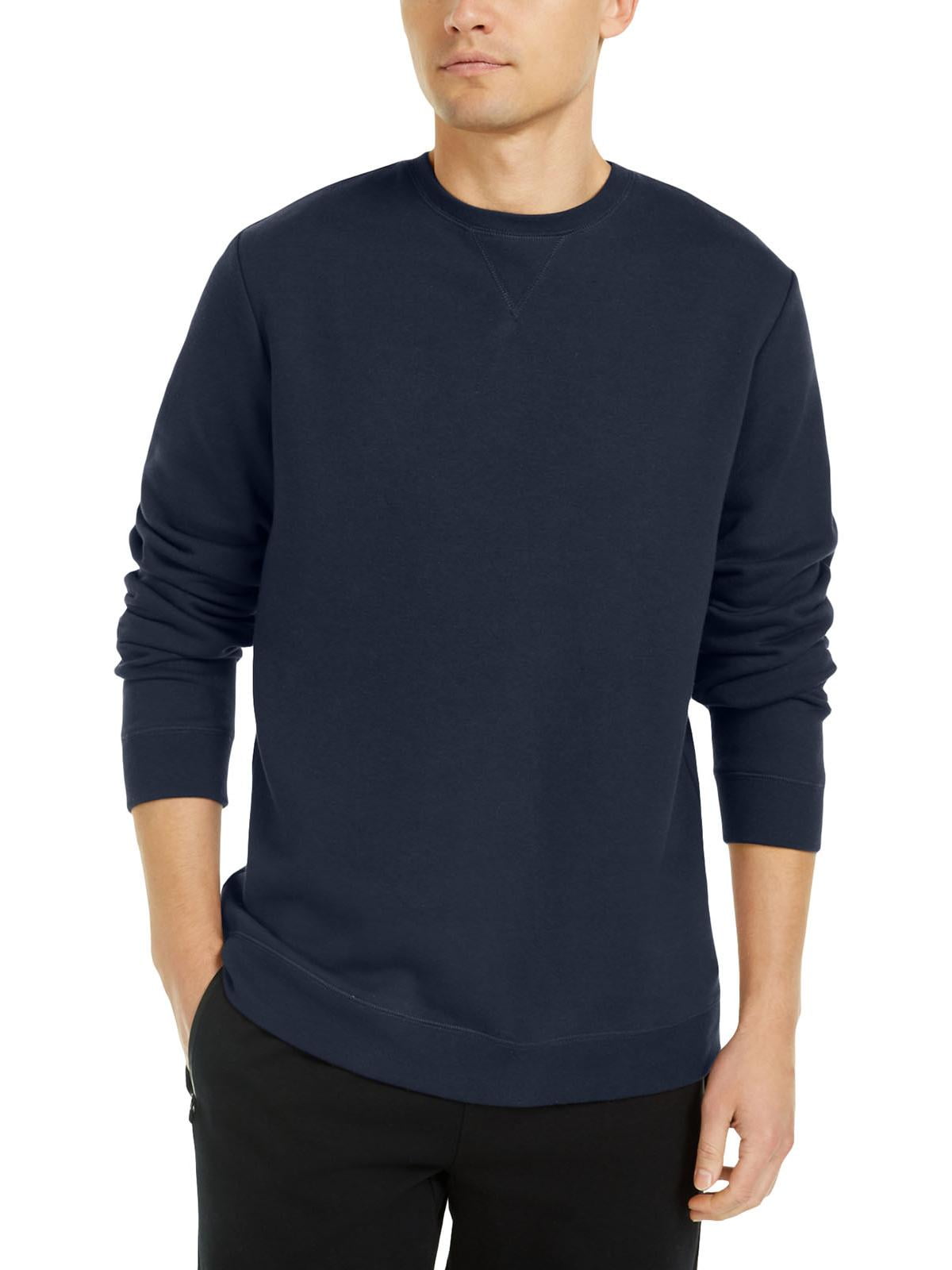 Ideology Mens Comfy Cozy Sweatshirt, Crew 