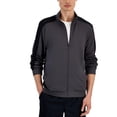 thumbnail image 1 of Ideology Mens Regular Fit Moisture Wicking Zip-Up Jacket Black Size M, 1 of 3