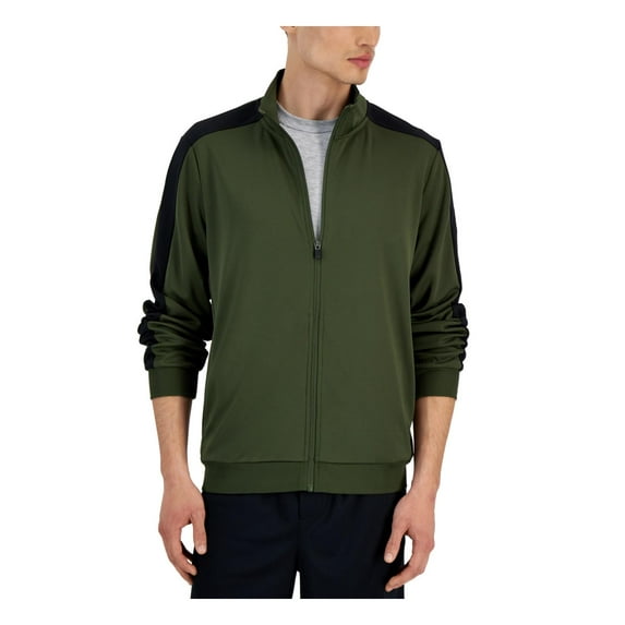 Ideology Mens Regular Fit Moisture Wicking Zip-Up Jacket