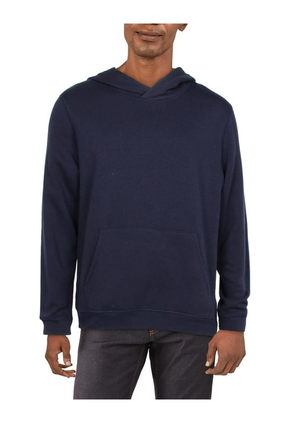 Mens Solid Fleece Hoodie