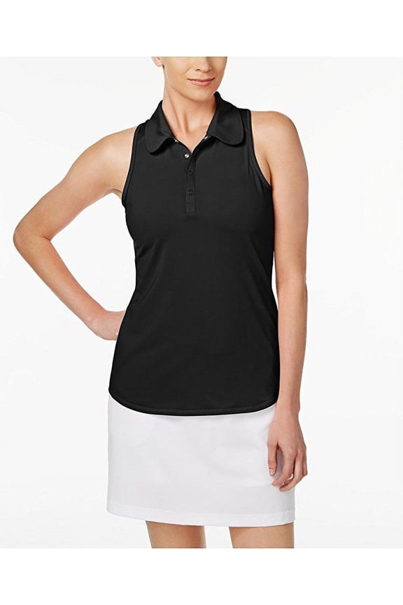 NEW Black Womens Small S Golf Tennis Shirt Athletic Apparel