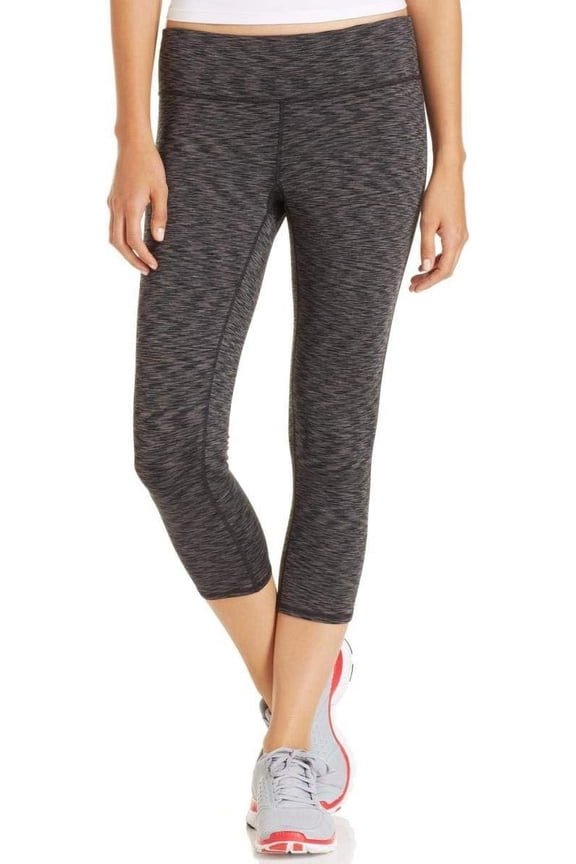 Rapidry Cropped Space-Dyed Leggings (Ac Space Dye, XS)