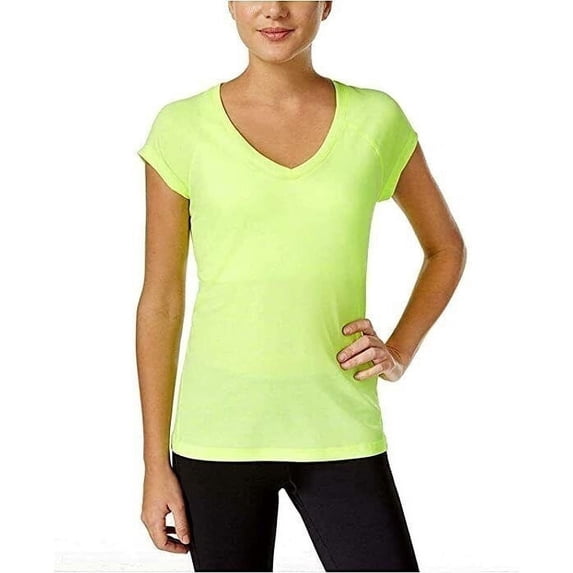 Ideology Rapidry Heathered Performance T-Shirt Barbell Lime M New with box/tags