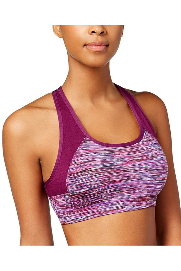 Women's Strappy Back Medium Impact Sports Bra (M)